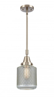 Stanton - 1 Light - 6 inch - Brushed Satin Nickel - Mini Pendant (3442|447-1S-SN-G262-LED)