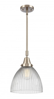 Seneca Falls - 1 Light - 10 inch - Brushed Satin Nickel - Mini Pendant (3442|447-1S-SN-G222)