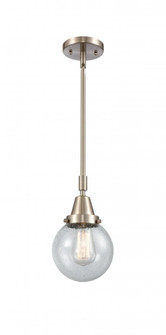 Beacon - 1 Light - 6 inch - Brushed Satin Nickel - Mini Pendant (3442|447-1S-SN-G204-6-LED)