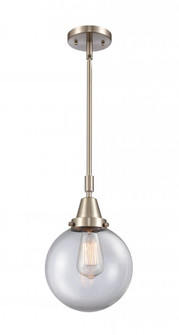 Beacon - 1 Light - 8 inch - Brushed Satin Nickel - Mini Pendant (3442|447-1S-SN-G202-8-LED)