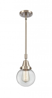 Beacon - 1 Light - 6 inch - Brushed Satin Nickel - Mini Pendant (3442|447-1S-SN-G202-6)