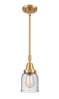 Bell - 1 Light - 5 inch - Satin Gold - Mini Pendant (3442|447-1S-SG-G54-LED)