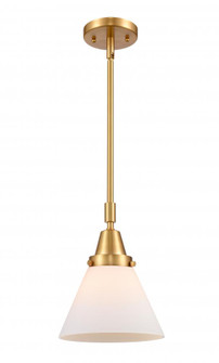 Cone - 1 Light - 8 inch - Satin Gold - Mini Pendant (3442|447-1S-SG-G41-LED)