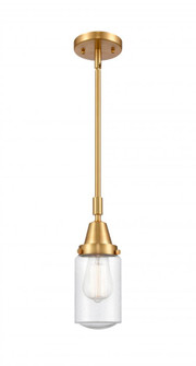 Dover - 1 Light - 5 inch - Satin Gold - Mini Pendant (3442|447-1S-SG-G314)