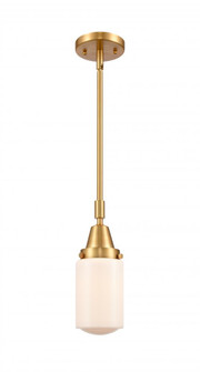 Dover - 1 Light - 5 inch - Satin Gold - Mini Pendant (3442|447-1S-SG-G311-LED)
