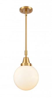 Beacon - 1 Light - 8 inch - Satin Gold - Mini Pendant (3442|447-1S-SG-G201-8)