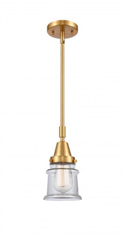 Canton - 1 Light - 7 inch - Satin Gold - Mini Pendant (3442|447-1S-SG-G182S-LED)