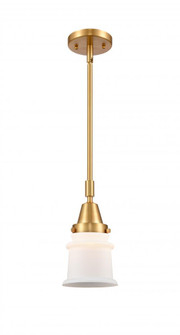Canton - 1 Light - 7 inch - Satin Gold - Mini Pendant (3442|447-1S-SG-G181S-LED)