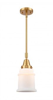 Canton - 1 Light - 7 inch - Satin Gold - Mini Pendant (3442|447-1S-SG-G181)