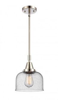 Bell - 1 Light - 8 inch - Polished Nickel - Mini Pendant (3442|447-1S-PN-G74-LED)