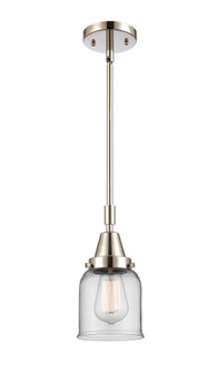 Bell - 1 Light - 5 inch - Polished Nickel - Mini Pendant (3442|447-1S-PN-G52-LED)