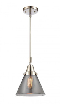 Cone - 1 Light - 8 inch - Polished Nickel - Mini Pendant (3442|447-1S-PN-G43)