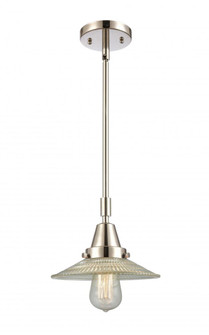 Halophane - 1 Light - 9 inch - Polished Nickel - Mini Pendant (3442|447-1S-PN-G2-LED)