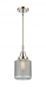 Stanton - 1 Light - 6 inch - Polished Nickel - Mini Pendant (3442|447-1S-PN-G262)