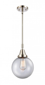 Beacon - 1 Light - 8 inch - Polished Nickel - Mini Pendant (3442|447-1S-PN-G202-8-LED)