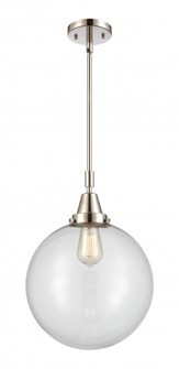 Beacon - 1 Light - 12 inch - Polished Nickel - Mini Pendant (3442|447-1S-PN-G202-12-LED)