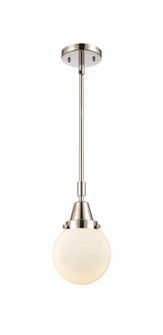 Beacon - 1 Light - 6 inch - Polished Nickel - Mini Pendant (3442|447-1S-PN-G201-6-LED)