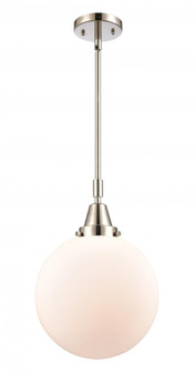 Beacon - 1 Light - 10 inch - Polished Nickel - Mini Pendant (3442|447-1S-PN-G201-10)