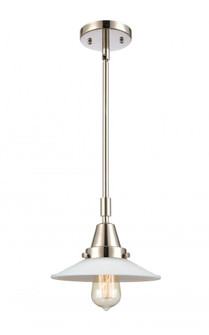 Halophane - 1 Light - 9 inch - Polished Nickel - Mini Pendant (3442|447-1S-PN-G1-LED)