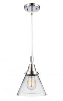 Cone - 1 Light - 8 inch - Polished Chrome - Mini Pendant (3442|447-1S-PC-G42)