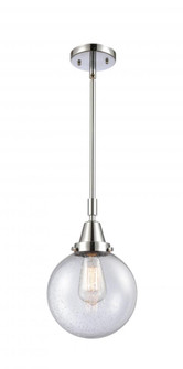 Beacon - 1 Light - 8 inch - Polished Chrome - Mini Pendant (3442|447-1S-PC-G204-8-LED)