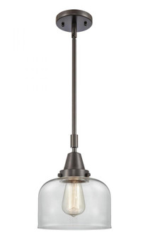 Bell - 1 Light - 8 inch - Oil Rubbed Bronze - Mini Pendant (3442|447-1S-OB-G72)