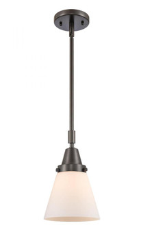 Cone - 1 Light - 6 inch - Oil Rubbed Bronze - Mini Pendant (3442|447-1S-OB-G61-LED)