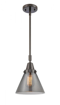 Cone - 1 Light - 8 inch - Oil Rubbed Bronze - Mini Pendant (3442|447-1S-OB-G43-LED)