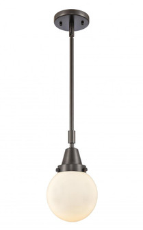 Beacon - 1 Light - 6 inch - Oil Rubbed Bronze - Mini Pendant (3442|447-1S-OB-G201-6-LED)