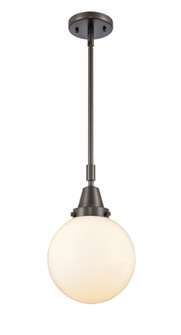 Beacon - 1 Light - 8 inch - Oil Rubbed Bronze - Mini Pendant (3442|447-1S-OB-G201-8)
