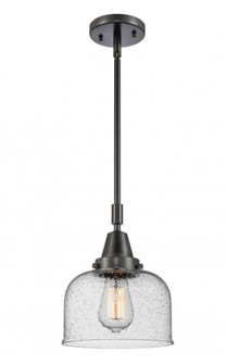 Bell - 1 Light - 8 inch - Matte Black - Mini Pendant (3442|447-1S-BK-G74)