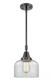Bell - 1 Light - 8 inch - Matte Black - Mini Pendant (3442|447-1S-BK-G72)