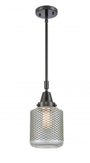 Stanton - 1 Light - 6 inch - Matte Black - Mini Pendant (3442|447-1S-BK-G262-LED)