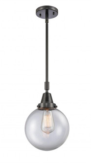 Beacon - 1 Light - 8 inch - Matte Black - Mini Pendant (3442|447-1S-BK-G202-8-LED)