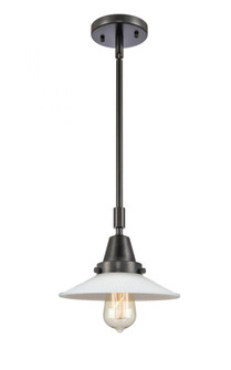 Halophane - 1 Light - 9 inch - Matte Black - Mini Pendant (3442|447-1S-BK-G1-LED)