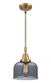 Bell - 1 Light - 8 inch - Brushed Brass - Mini Pendant (3442|447-1S-BB-G73-LED)