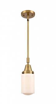 Dover - 1 Light - 5 inch - Brushed Brass - Mini Pendant (3442|447-1S-BB-G311-LED)