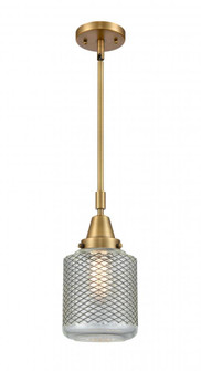 Stanton - 1 Light - 6 inch - Brushed Brass - Mini Pendant (3442|447-1S-BB-G262)