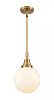 Beacon - 1 Light - 8 inch - Brushed Brass - Mini Pendant (3442|447-1S-BB-G201-8)