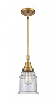 Canton - 1 Light - 7 inch - Brushed Brass - Mini Pendant (3442|447-1S-BB-G184)