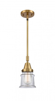 Canton - 1 Light - 7 inch - Brushed Brass - Mini Pendant (3442|447-1S-BB-G182S)