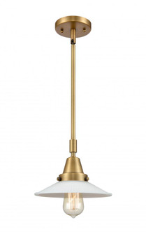 Halophane - 1 Light - 9 inch - Brushed Brass - Mini Pendant (3442|447-1S-BB-G1)
