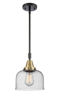 Bell - 1 Light - 8 inch - Black Antique Brass - Mini Pendant (3442|447-1S-BAB-G74)