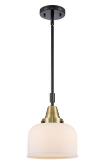 Bell - 1 Light - 8 inch - Black Antique Brass - Mini Pendant (3442|447-1S-BAB-G71-LED)