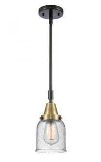 Bell - 1 Light - 5 inch - Black Antique Brass - Mini Pendant (3442|447-1S-BAB-G54-LED)