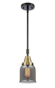 Bell - 1 Light - 5 inch - Black Antique Brass - Mini Pendant (3442|447-1S-BAB-G53-LED)
