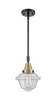 Oxford - 1 Light - 8 inch - Black Antique Brass - Mini Pendant (3442|447-1S-BAB-G534-LED)