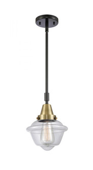 Oxford - 1 Light - 8 inch - Black Antique Brass - Mini Pendant (3442|447-1S-BAB-G532)