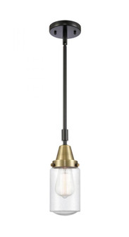 Dover - 1 Light - 5 inch - Black Antique Brass - Mini Pendant (3442|447-1S-BAB-G314-LED)