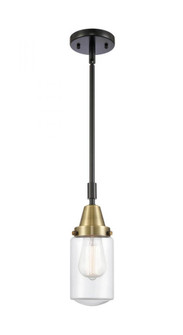 Dover - 1 Light - 5 inch - Black Antique Brass - Mini Pendant (3442|447-1S-BAB-G312-LED)